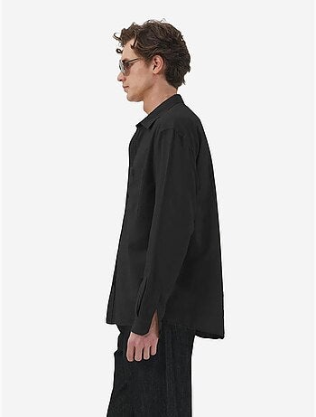 Chemise à manches longues boutonnée pour homme giesto