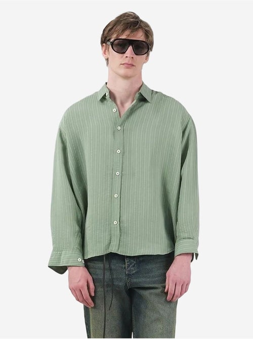 Chemise à manches longues boutonnée rayée pour homme giesto - Kiabi Chemise à manches longues boutonnée rayée pour homme giesto - Kiabi