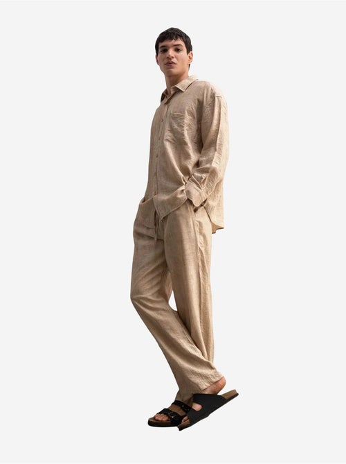Chemise à manches longues coupe décontractée giesto - Kiabi Chemise à manches longues coupe décontractée giesto - Kiabi