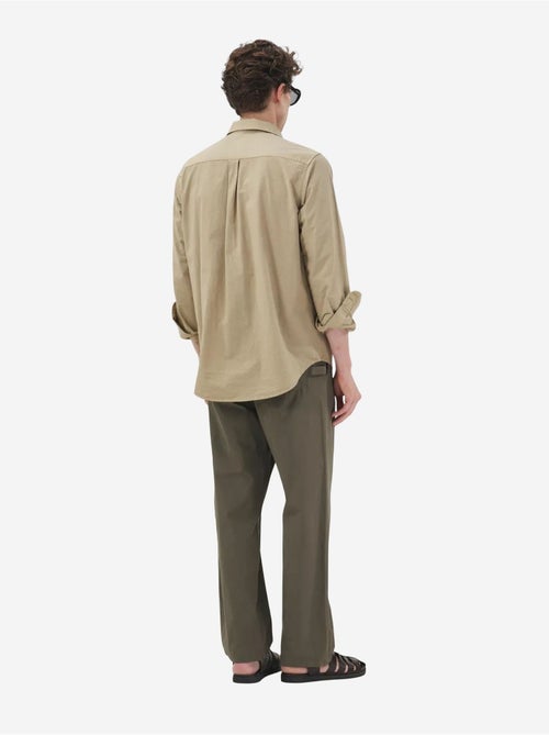Chemise à manches longues en popeline de coton pour homme giesto - Kiabi Chemise à manches longues en popeline de coton pour homme giesto - Kiabi