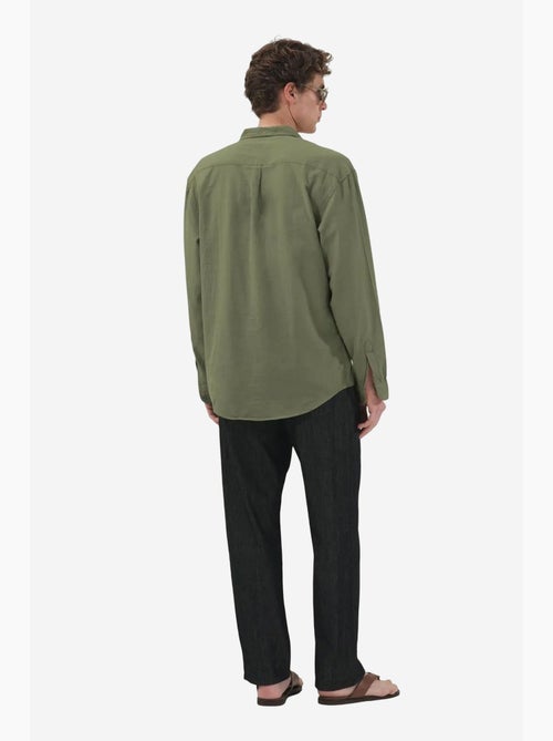 Chemise à manches longues en popeline de coton pour homme giesto - Kiabi Chemise à manches longues en popeline de coton pour homme giesto - Kiabi