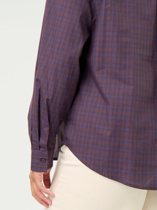 Chemise à manches longues et col lavallière - Kiabi Chemise à manches longues et col lavallière - Kiabi