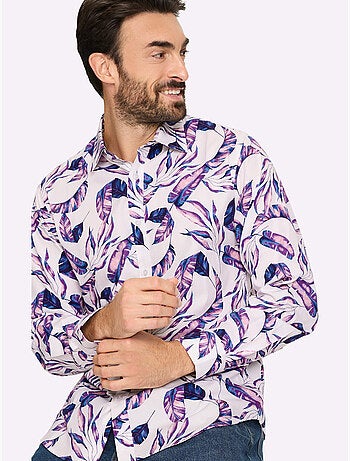Chemise à Manches Longues Imprimé Tendance - Taille Standard - Witt