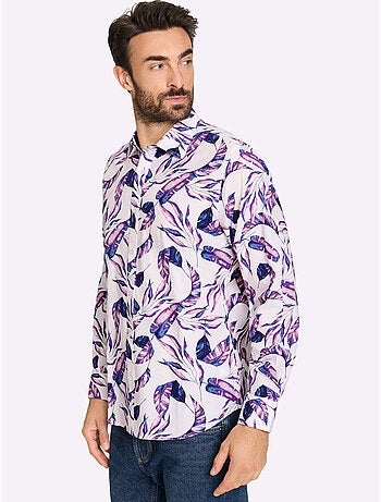 Chemise à Manches Longues Imprimé Tendance - Taille Standard - Witt