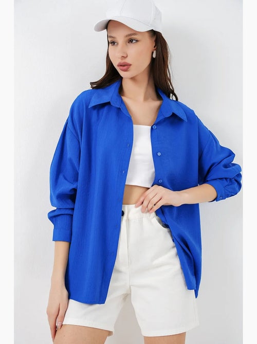 Chemise à manches longues oversize bdart - Kiabi Chemise à manches longues oversize bdart - Kiabi