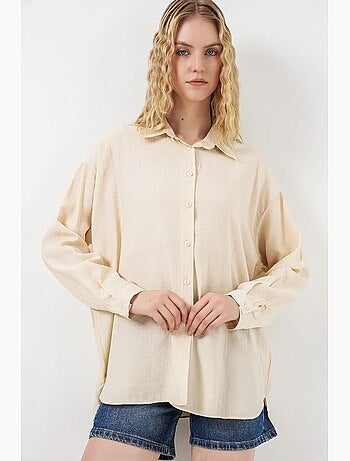 Chemise à manches longues oversize bdart
