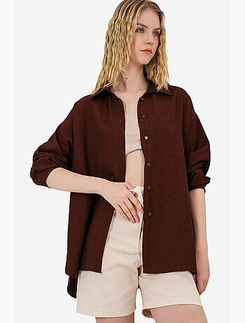 Chemise à manches longues oversize bdart