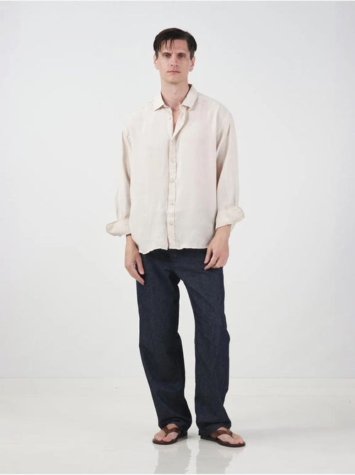 Chemise à manches longues oversize pour homme giesto - Kiabi Chemise à manches longues oversize pour homme giesto - Kiabi