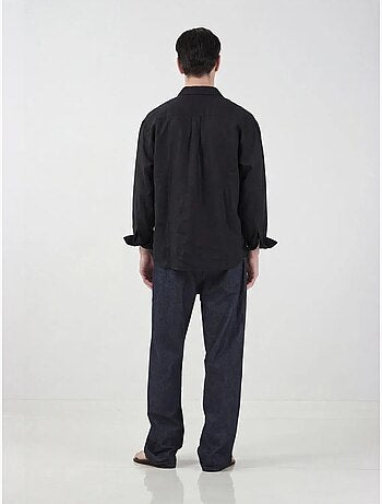 Chemise à manches longues oversize pour homme giesto