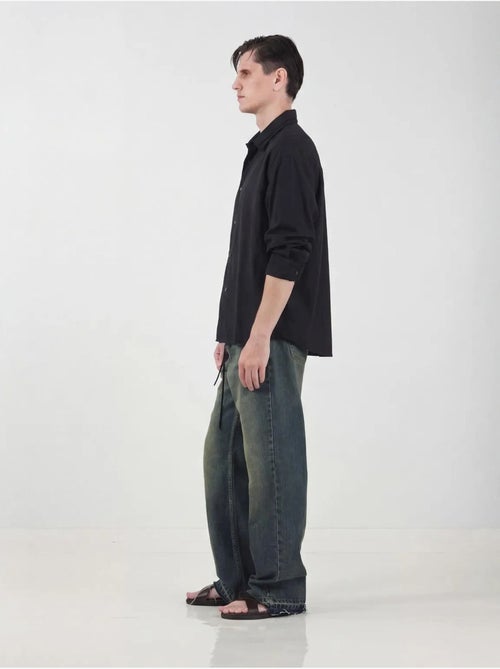 Chemise à manches longues oversize pour homme giesto - Kiabi