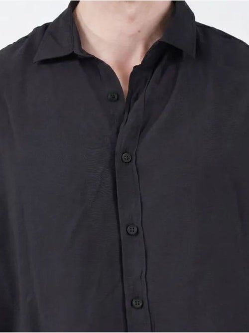 Chemise à manches longues oversize pour homme giesto - Kiabi