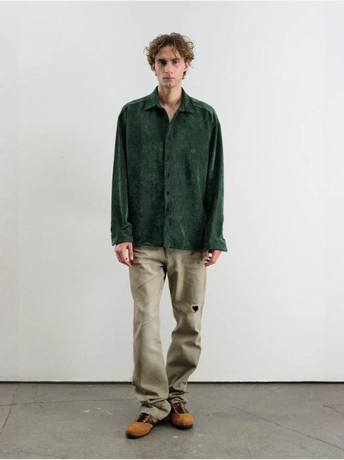 Chemise à manches longues oversize texturée giesto - Kiabi