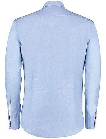 Chemise à manches longues oxford slim pour hommes - kustom kit