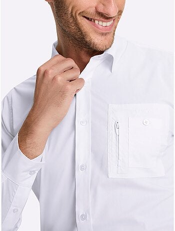 Chemise à Manches Longues Poche Poitrine - Taille Standard - Witt
