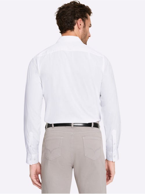 Chemise à Manches Longues Poche Poitrine - Taille Standard - Witt - Kiabi