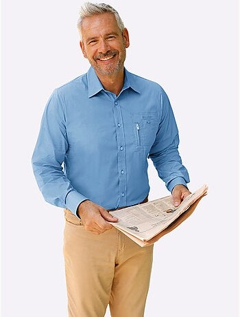 Chemise à Manches Longues Poche Poitrine - Taille Standard - Witt