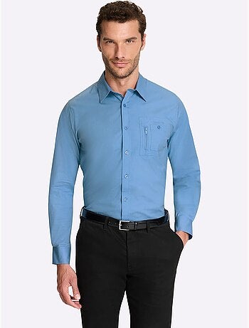 Chemise à Manches Longues Poche Poitrine - Taille Standard - Witt