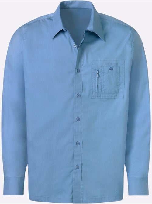 Chemise à Manches Longues Poche Poitrine - Taille Standard - Witt - Kiabi