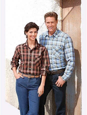 Chemise à manches longues poche poitrine - taille standard - witt