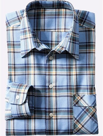 Chemise à manches longues poche poitrine - taille standard - witt