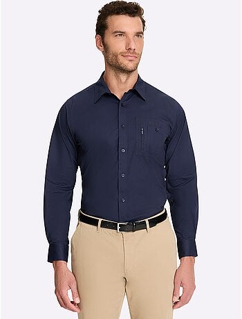 Chemise à Manches Longues Poche Poitrine - Taille Standard - Witt