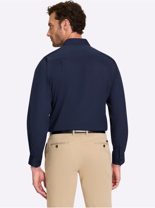 Chemise à Manches Longues Poche Poitrine - Taille Standard - Witt - Kiabi