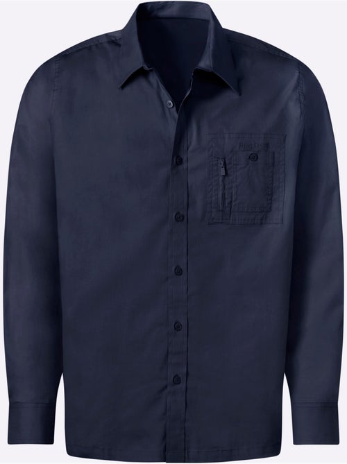Chemise à Manches Longues Poche Poitrine - Taille Standard - Witt - Kiabi