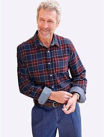 Chemise à manches longues poche poitrine - taille standard - witt
