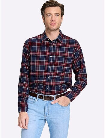 Chemise à manches longues poche poitrine - taille standard - witt