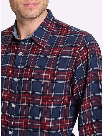 Chemise à manches longues poche poitrine - taille standard - witt