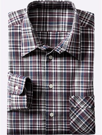 Chemise à manches longues poche poitrine - taille standard - witt