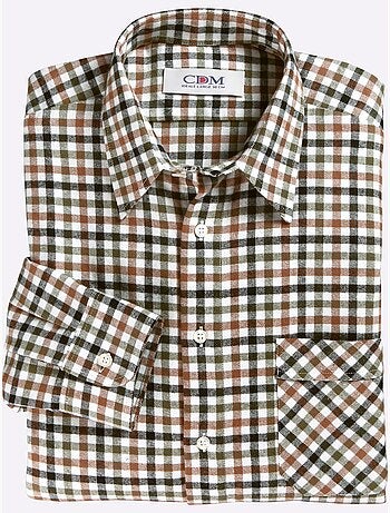 Chemise à manches longues poche poitrine - taille standard - witt