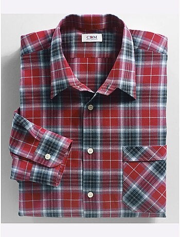Chemise à manches longues poche poitrine - taille standard - witt