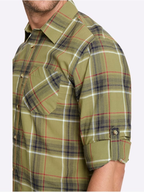 Chemise à Manches Longues Poche Poitrine - Taille Standard - Witt - Kiabi