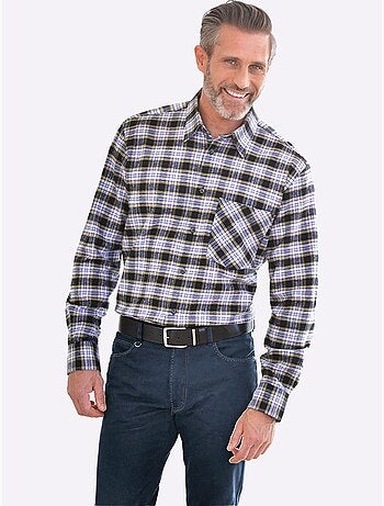 Chemise à manches longues poche poitrine - taille standard - witt
