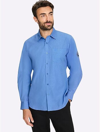 Chemise à Manches Longues Poche Poitrine Pratique - Taille Standard - Witt
