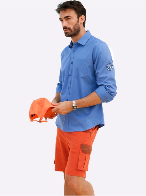 Chemise à Manches Longues Poche Poitrine Pratique - Taille Standard - Witt - Kiabi