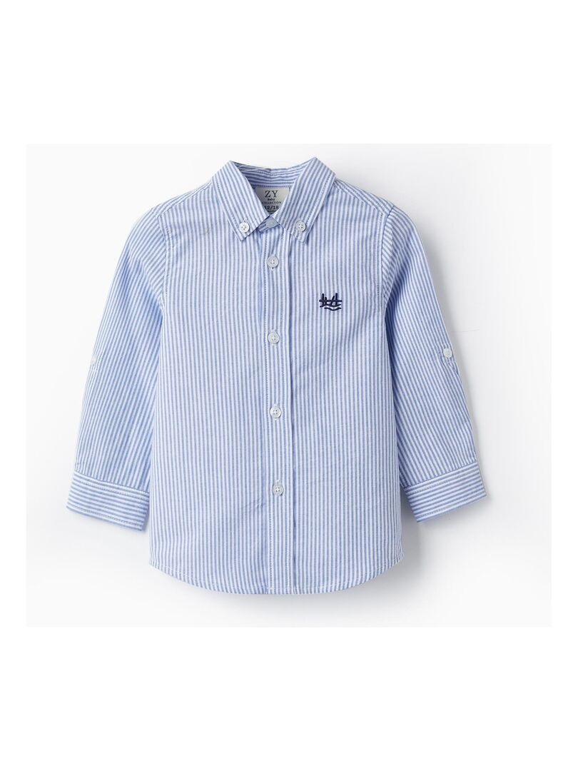 Chemise Gymboree Manches Longues - Taille 4 Ans (104) - Application Fleurie Baies - Occasion TB
