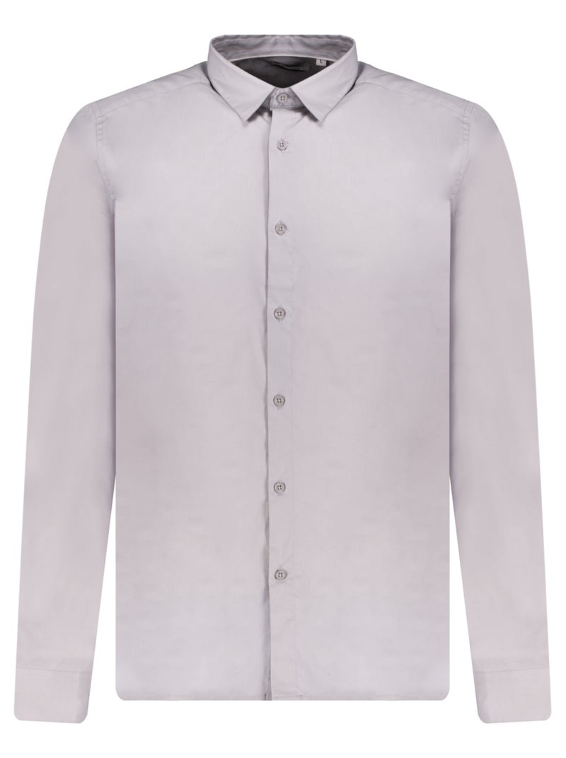 Chemise à manches longues pour homme 'Deeluxe' Gris - Kiabi