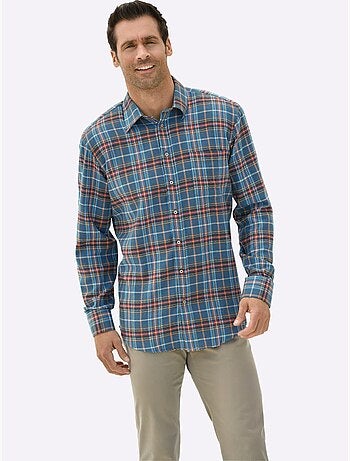 Chemise à manches longues qualité flanelle - taille standard - witt
