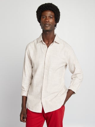 IN EXTENSO Chemise manches longues Garçon pas cher
