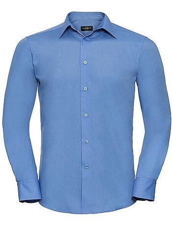 Chemise à manches longues Russell Collection pour homme