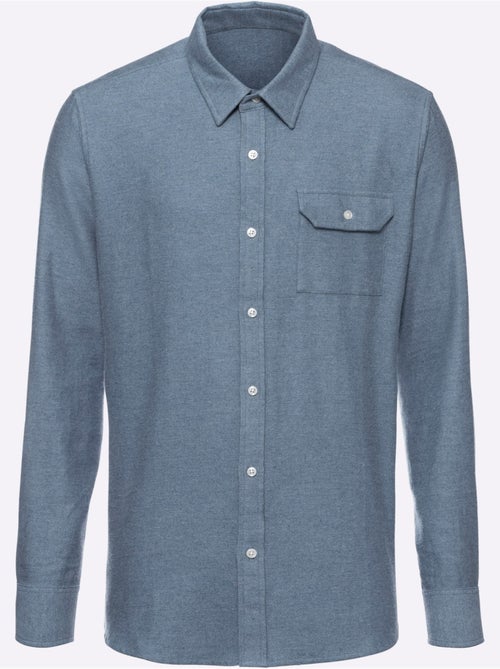 Chemise à Manches Longues Toucher Très Doux - Taille Standard - Witt - Kiabi