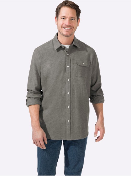 Chemise à Manches Longues Toucher Très Doux - Taille Standard - Witt - Kiabi