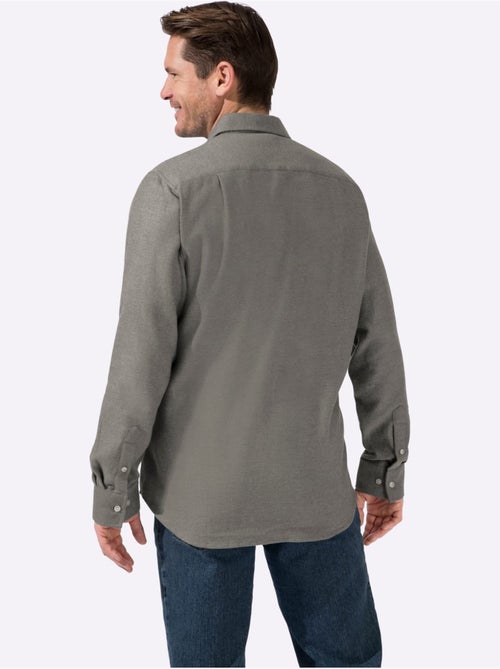 Chemise à Manches Longues Toucher Très Doux - Taille Standard - Witt - Kiabi