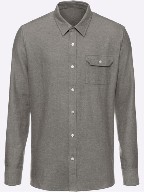 Chemise à Manches Longues Toucher Très Doux - Taille Standard - Witt - Kiabi
