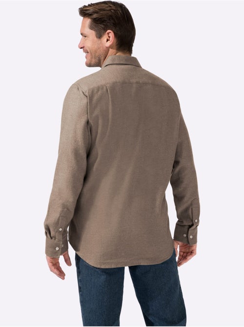 Chemise à Manches Longues Toucher Très Doux - Taille Standard - Witt - Kiabi Chemise à Manches Longues Toucher Très Doux - Taille Standard - Witt - Kiabi