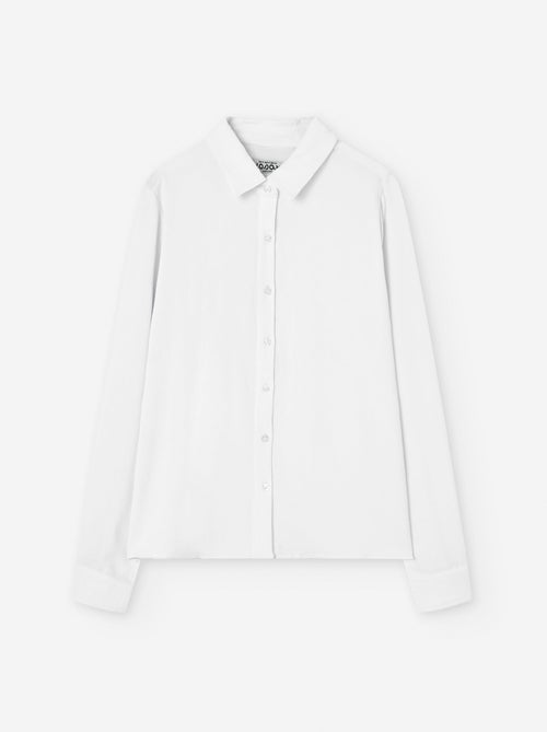 Chemise à Manches Longues Unie - Kiabi
