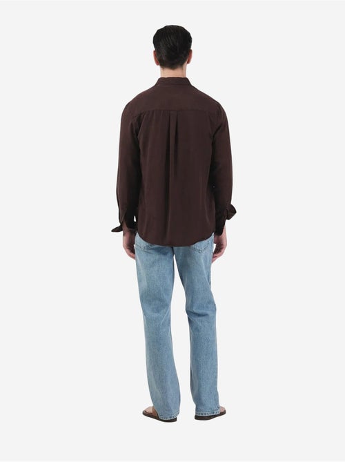 Chemise à manches longues unie coupe classique giesto - Kiabi Chemise à manches longues unie coupe classique giesto - Kiabi
