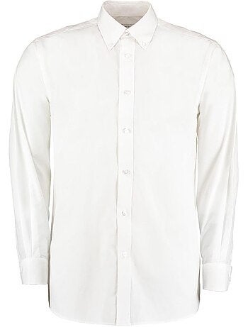 Chemise à manches longues workforce pour homme - kustom kit